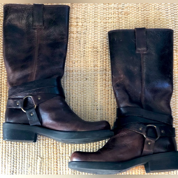 MIA Shoes - MIA s7 harness strap boots Beautiful and barely worn Leather uppers/rubber sole